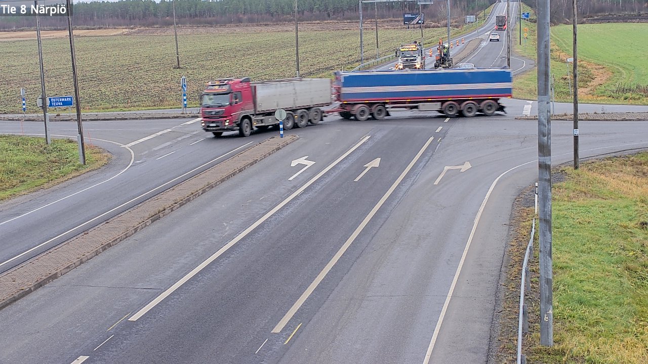 Kelikamerat Kuva Tie 8 Närpiö, Närpiö, Pohjanmaa