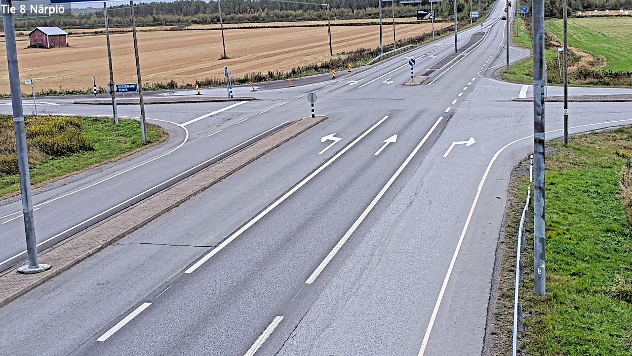 Kelikamerat Kuva Tie 8 Närpiö, Närpiö, Pohjanmaa