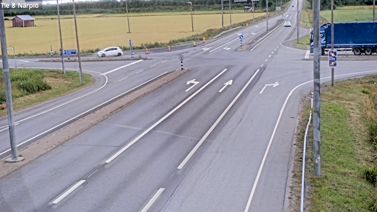 Kelikamerat Kuva Tie 8 Närpiö, Närpiö, Pohjanmaa