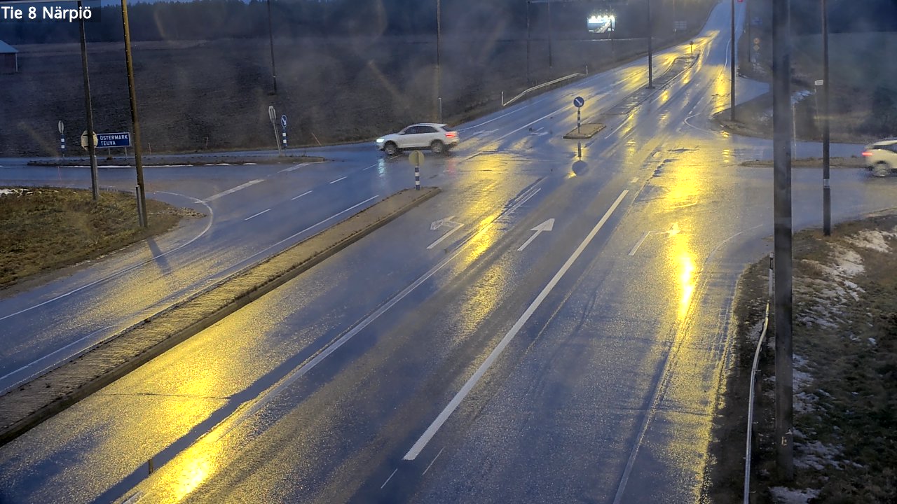 Weather Camera Image Road 8 Närpiö, Närpiö, Pohjanmaa