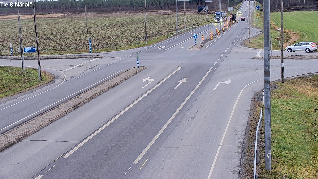 Kelikamerat Kuva Tie 8 Närpiö, Närpiö, Pohjanmaa