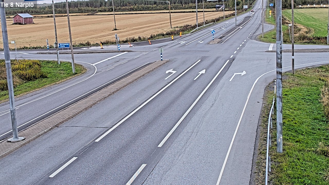 Kelikamerat Kuva Tie 8 Närpiö, Närpiö, Pohjanmaa