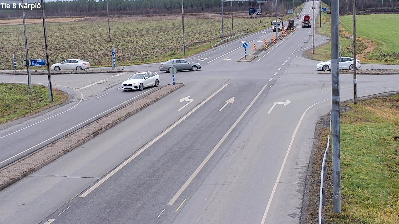 Kelikamerat Kuva Tie 8 Närpiö, Närpiö, Pohjanmaa