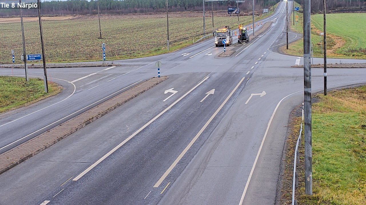 Kelikamerat Kuva Tie 8 Närpiö, Närpiö, Pohjanmaa