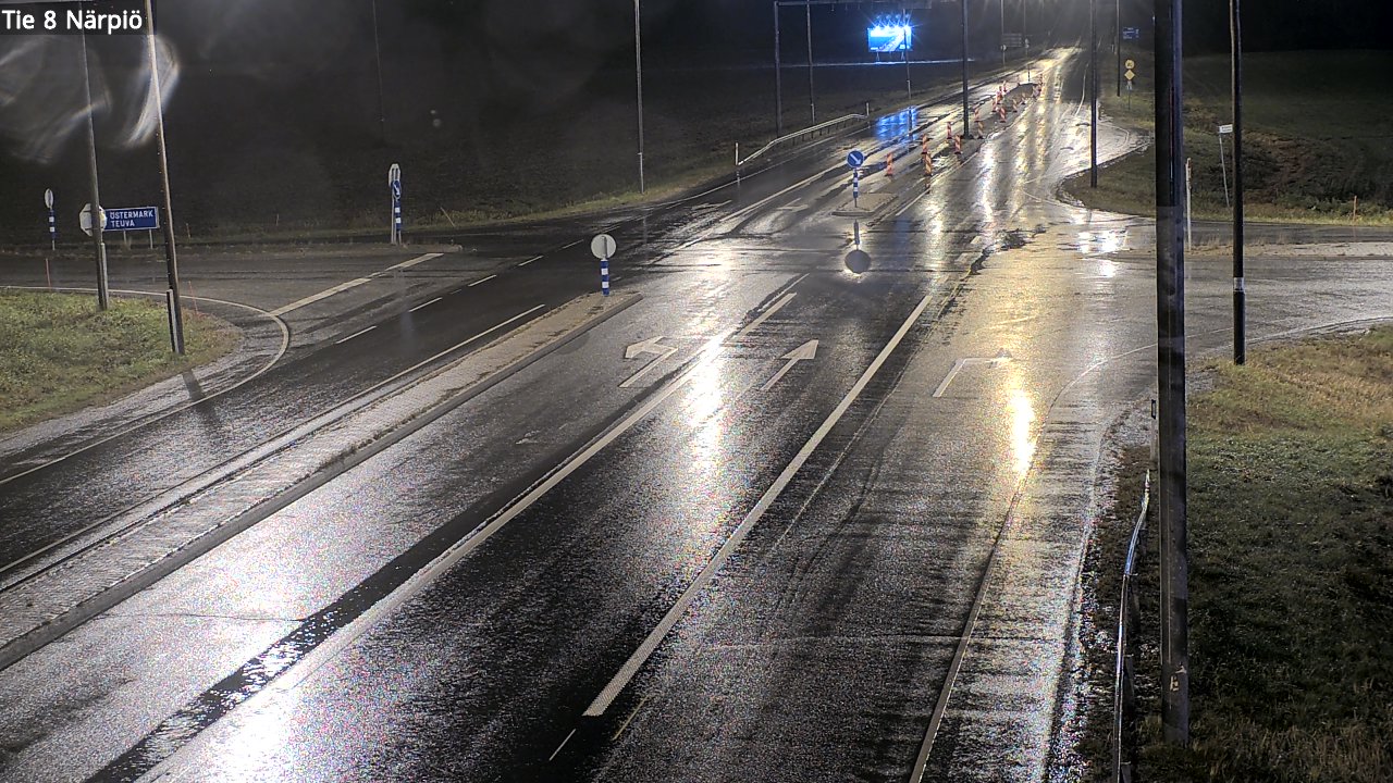 Weather Camera Image Väg 8 Närpes, Närpiö, Pohjanmaa