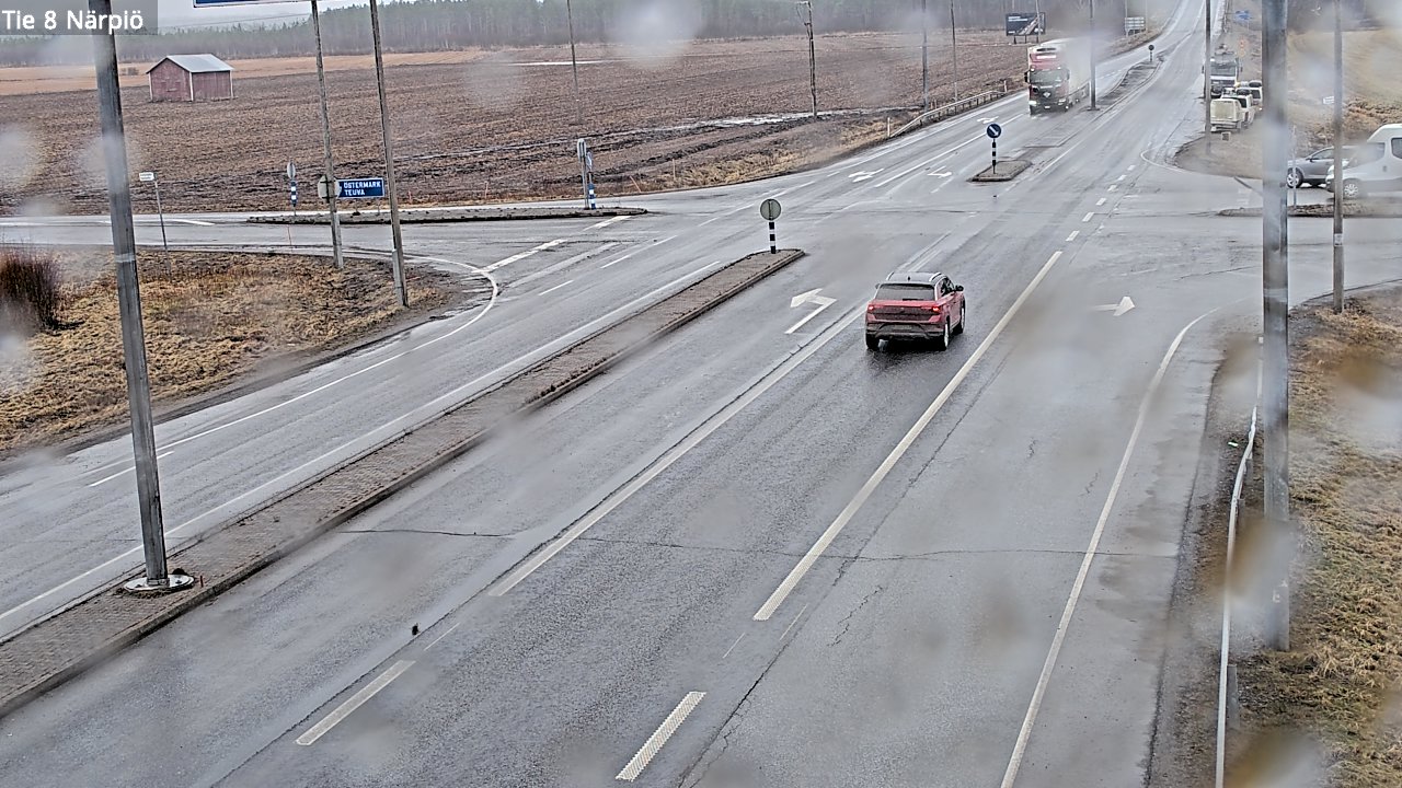 Weather Camera Image Road 8 Närpiö, Närpiö, Pohjanmaa