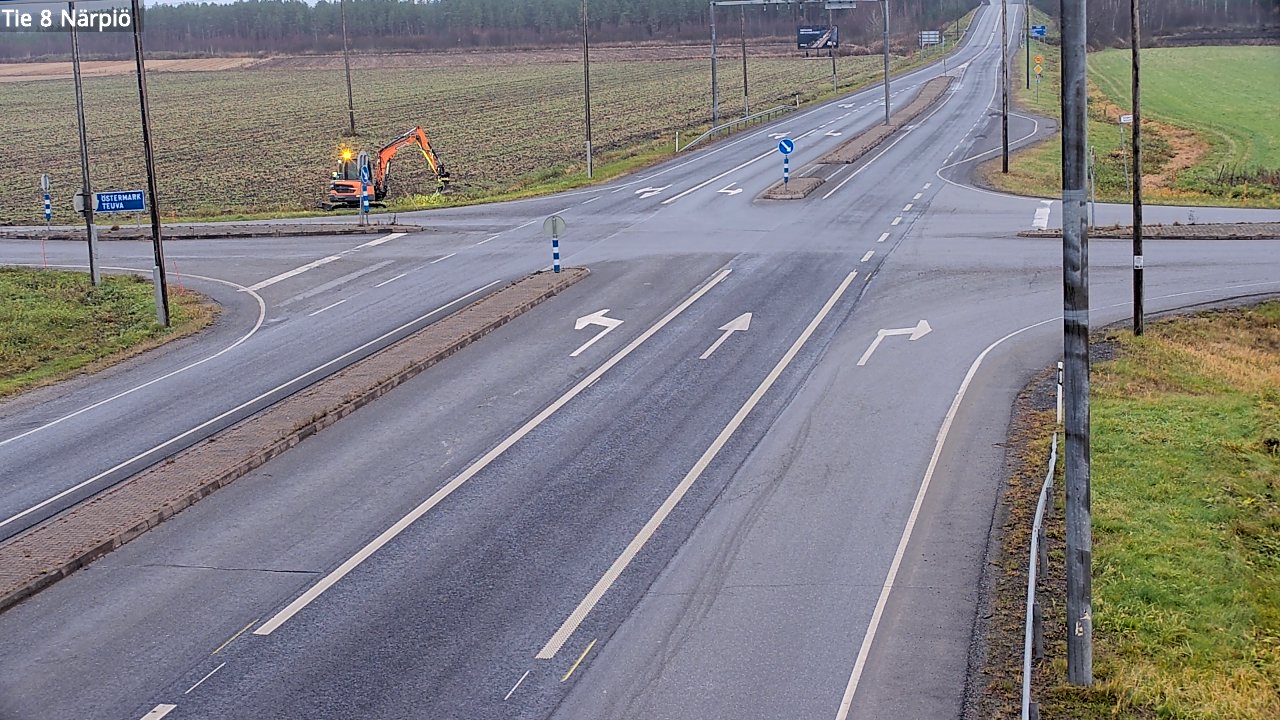Kelikamerat Kuva Tie 8 Närpiö, Närpiö, Pohjanmaa