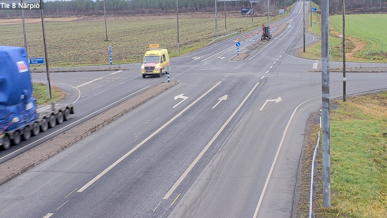 Kelikamerat Kuva Tie 8 Närpiö, Närpiö, Pohjanmaa