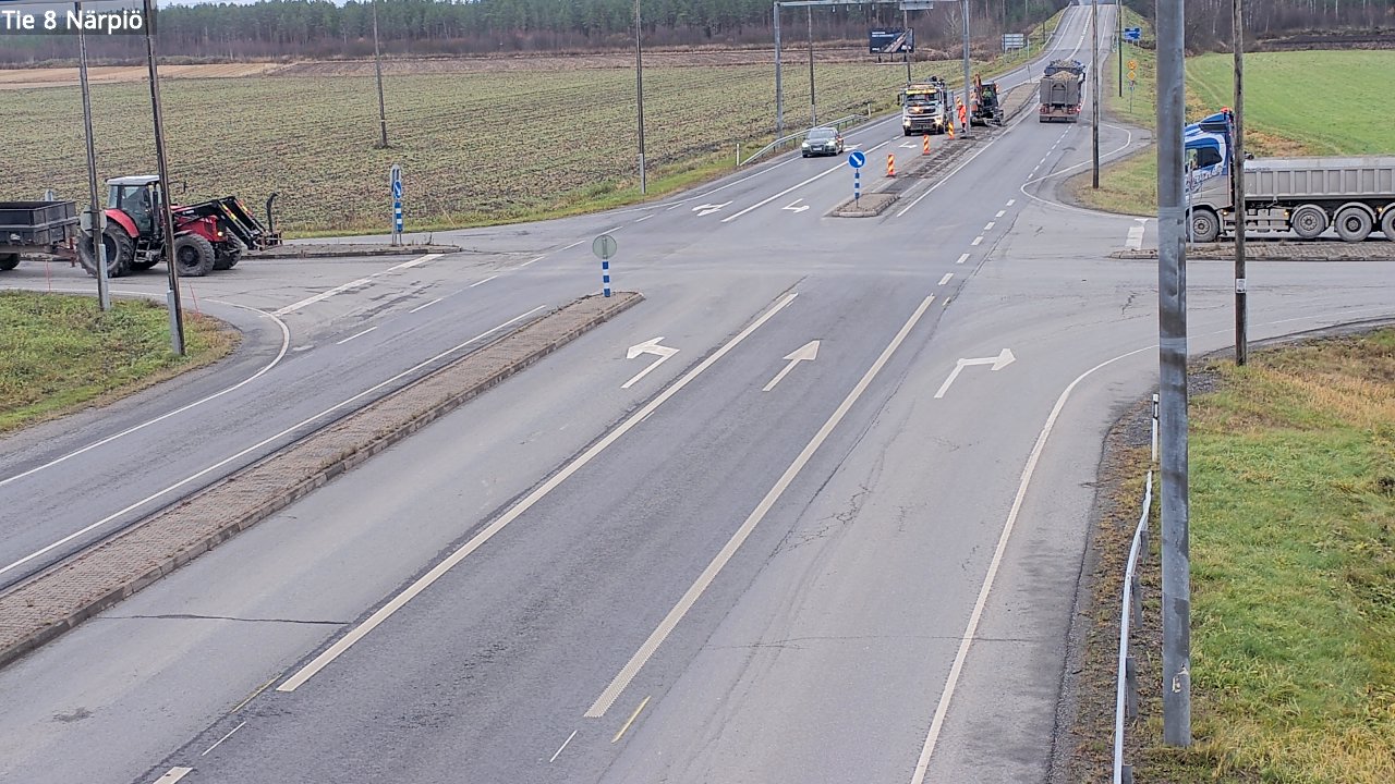 Kelikamerat Kuva Tie 8 Närpiö, Närpiö, Pohjanmaa