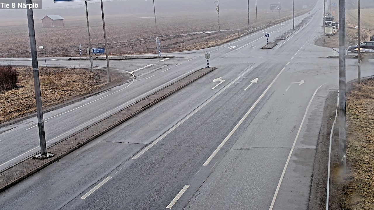 Weather Camera Image Road 8 Närpiö, Närpiö, Pohjanmaa