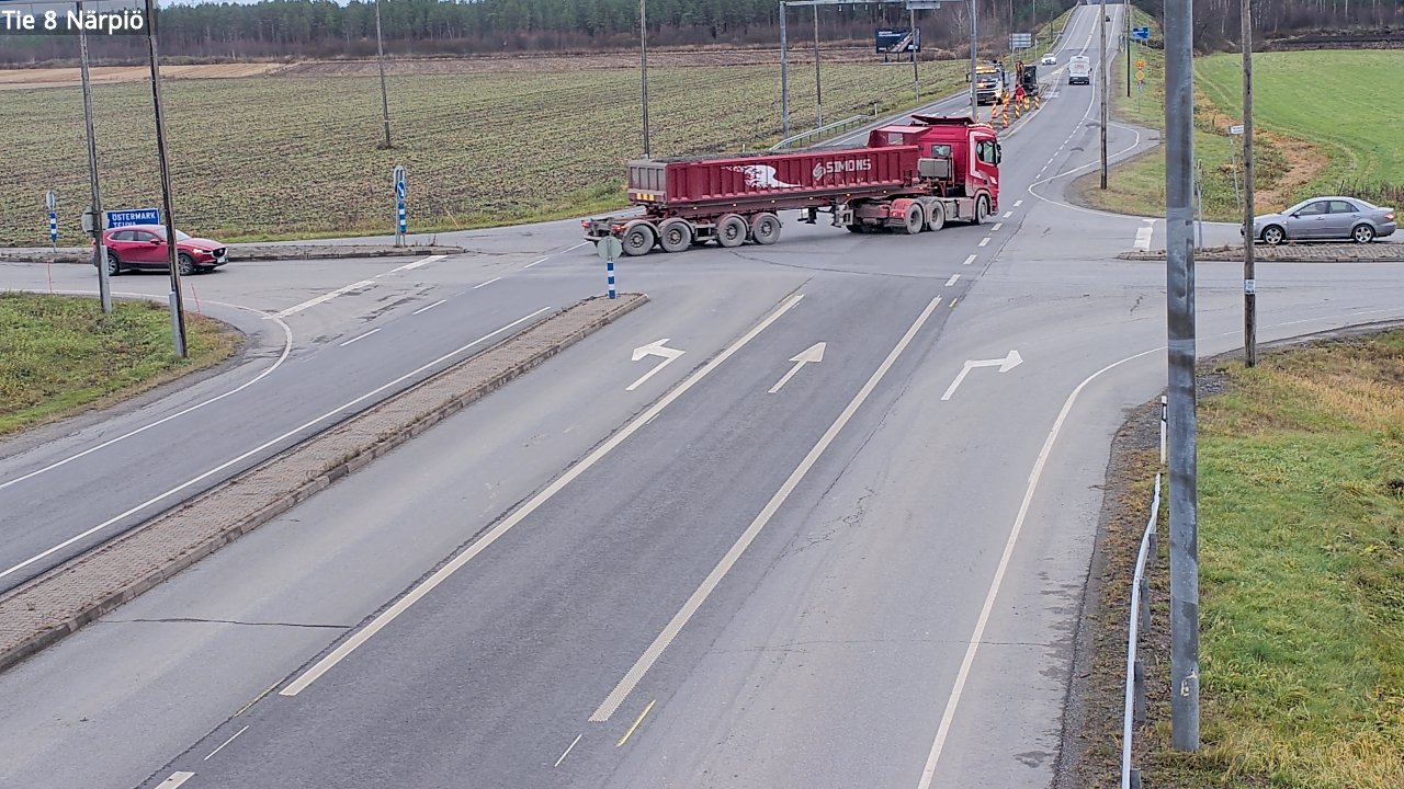 Kelikamerat Kuva Tie 8 Närpiö, Närpiö, Pohjanmaa