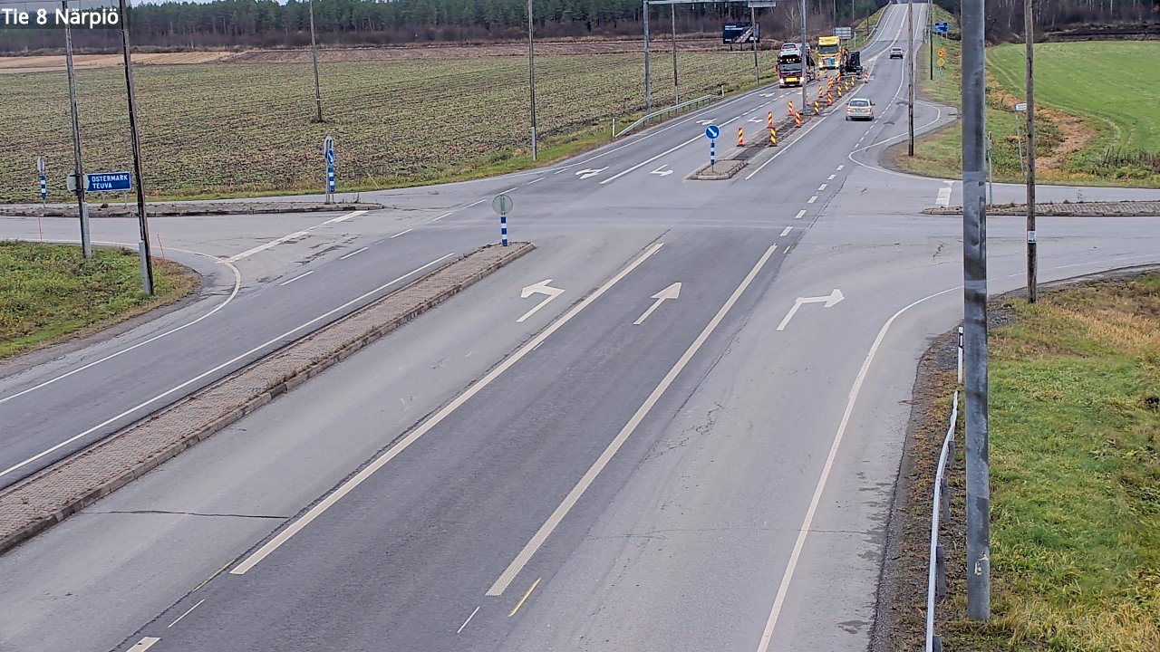 Kelikamerat Kuva Tie 8 Närpiö, Närpiö, Pohjanmaa