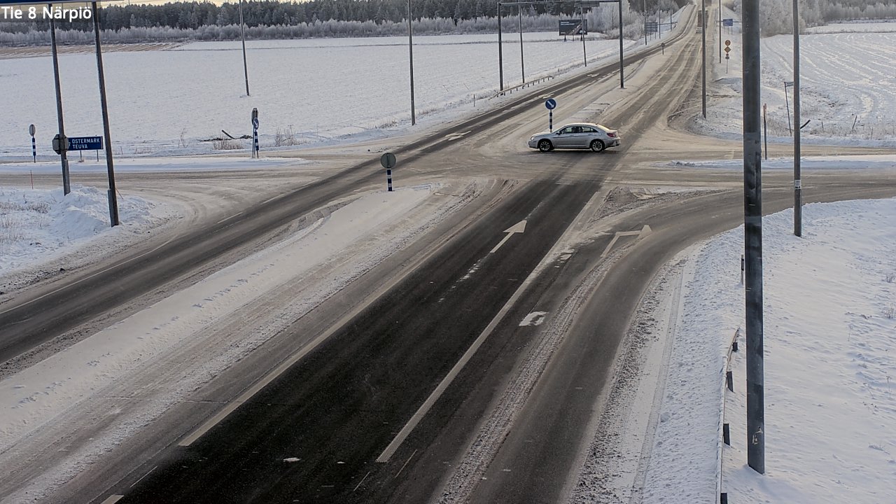 Kelikamerat Kuva Tie 8 Närpiö, Närpiö, Pohjanmaa