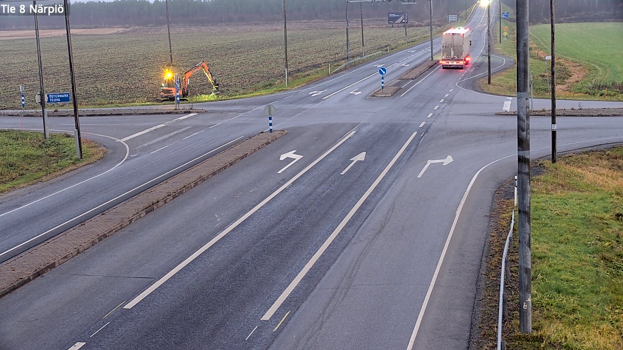 Kelikamerat Kuva Tie 8 Närpiö, Närpiö, Pohjanmaa