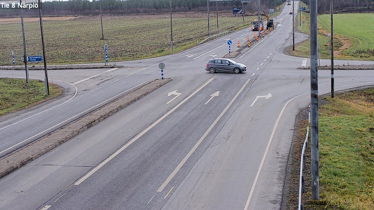 Kelikamerat Kuva Tie 8 Närpiö, Närpiö, Pohjanmaa