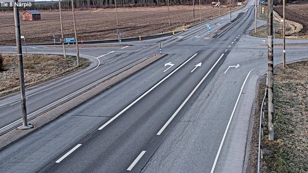 Kelikamerat Kuva Tie 8 Närpiö, Närpiö, Pohjanmaa