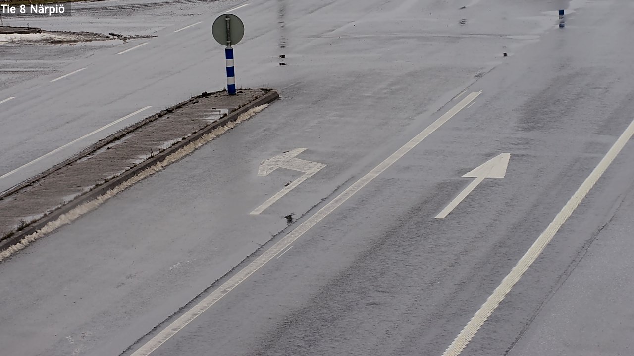 Weather Camera Image Väg 8 Närpes, Närpiö, Pohjanmaa