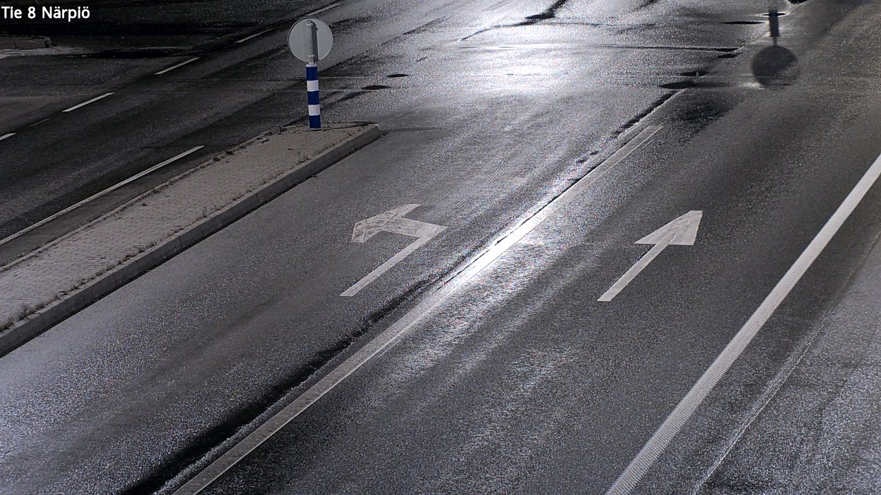 Weather Camera Image Road 8 Närpiö, Närpiö, Pohjanmaa