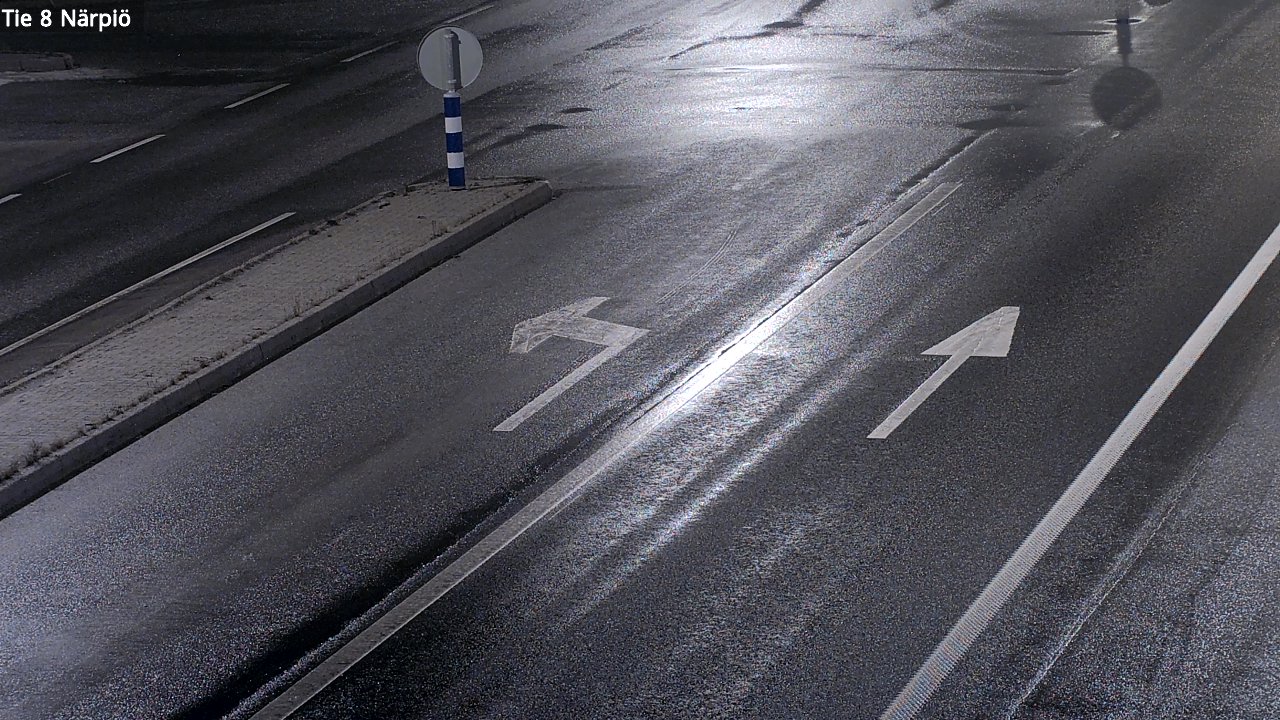 Weather Camera Image Road 8 Närpiö, Närpiö, Pohjanmaa