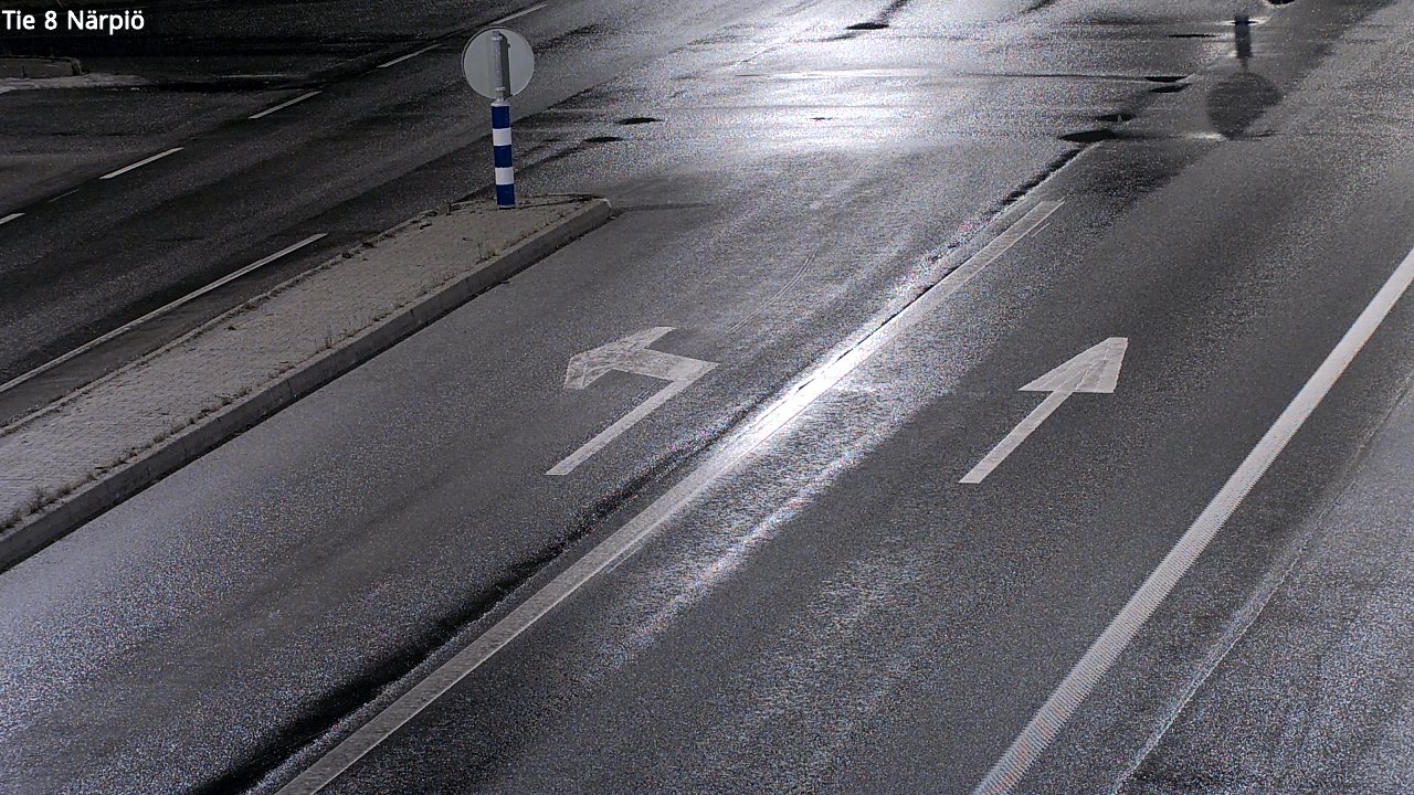 Weather Camera Image Road 8 Närpiö, Närpiö, Pohjanmaa
