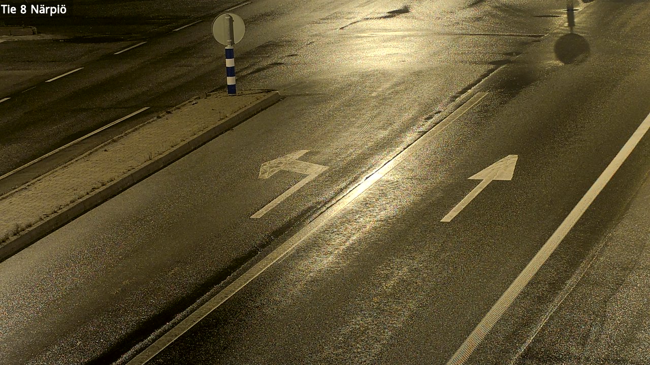 Weather Camera Image Road 8 Närpiö, Närpiö, Pohjanmaa