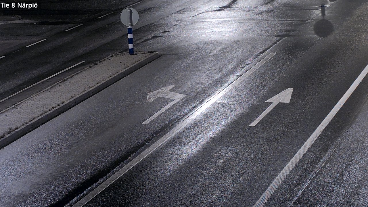 Weather Camera Image Road 8 Närpiö, Närpiö, Pohjanmaa
