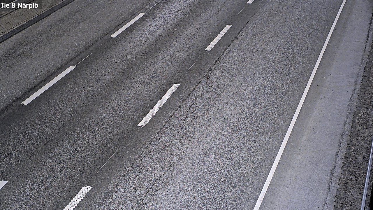 Weather Camera Image Road 8 Närpiö, Närpiö, Pohjanmaa