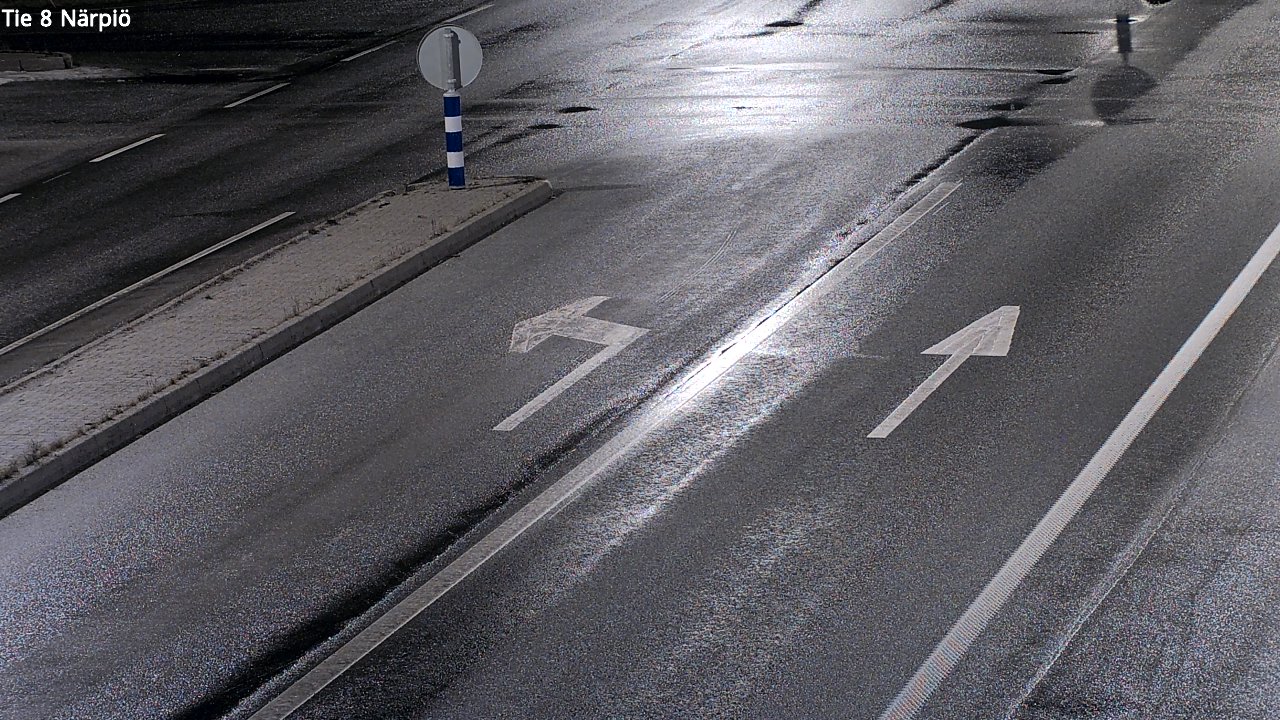 Weather Camera Image Road 8 Närpiö, Närpiö, Pohjanmaa