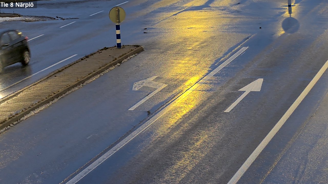 Weather Camera Image Väg 8 Närpes, Närpiö, Pohjanmaa