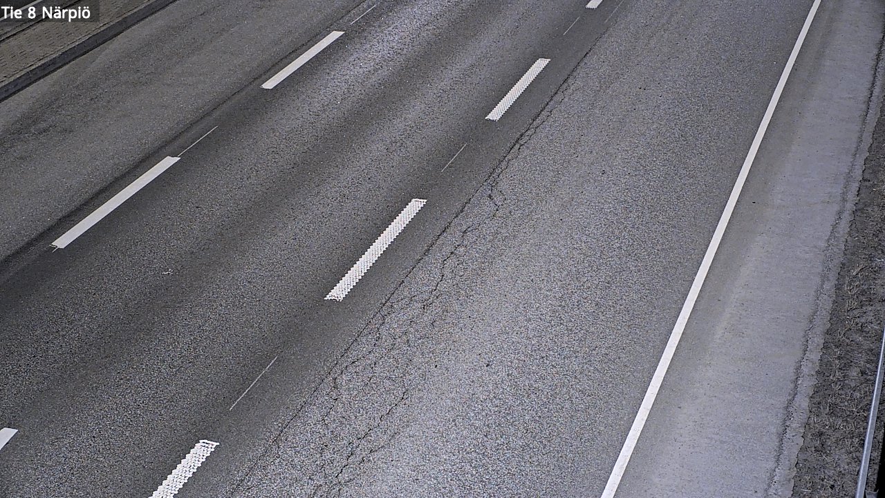 Weather Camera Image Road 8 Närpiö, Närpiö, Pohjanmaa