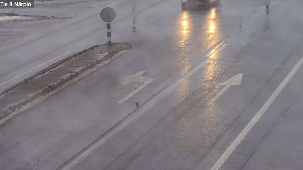 Weather Camera Image Väg 8 Närpes, Närpiö, Pohjanmaa