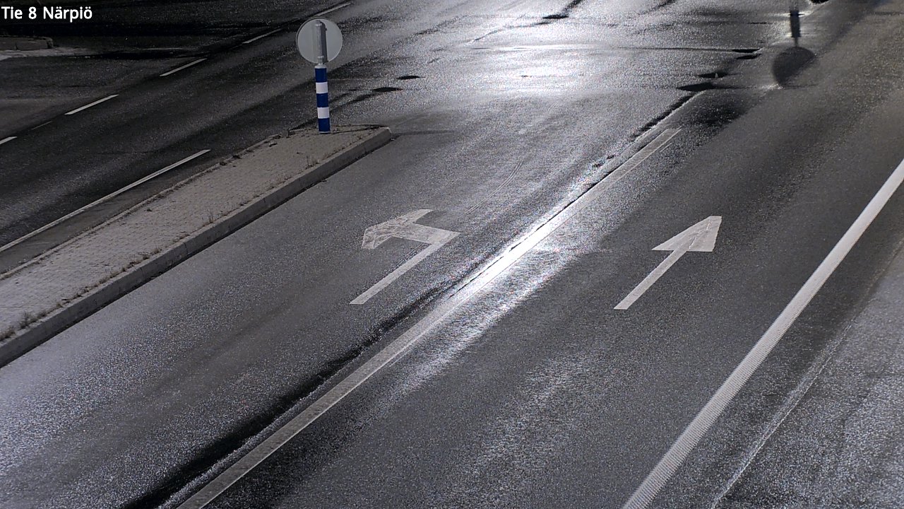 Weather Camera Image Road 8 Närpiö, Närpiö, Pohjanmaa
