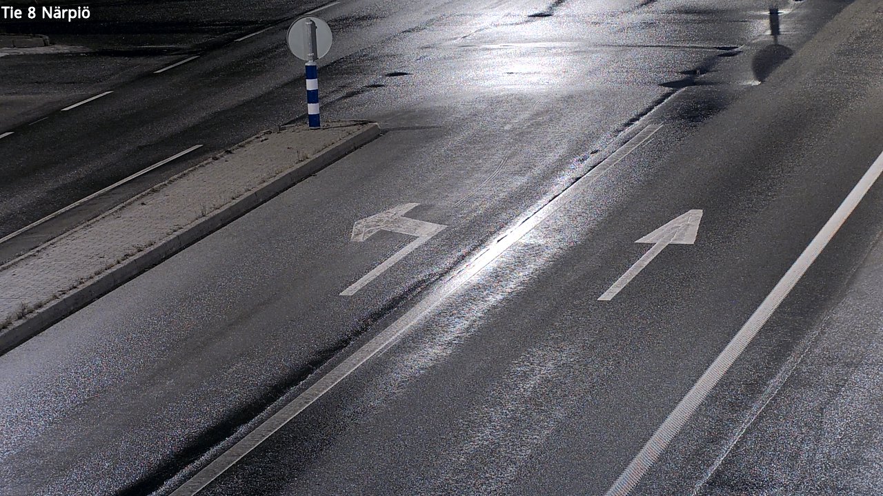 Weather Camera Image Road 8 Närpiö, Närpiö, Pohjanmaa