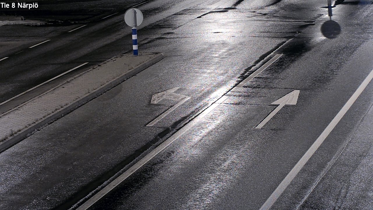 Weather Camera Image Väg 8 Närpes, Närpiö, Pohjanmaa
