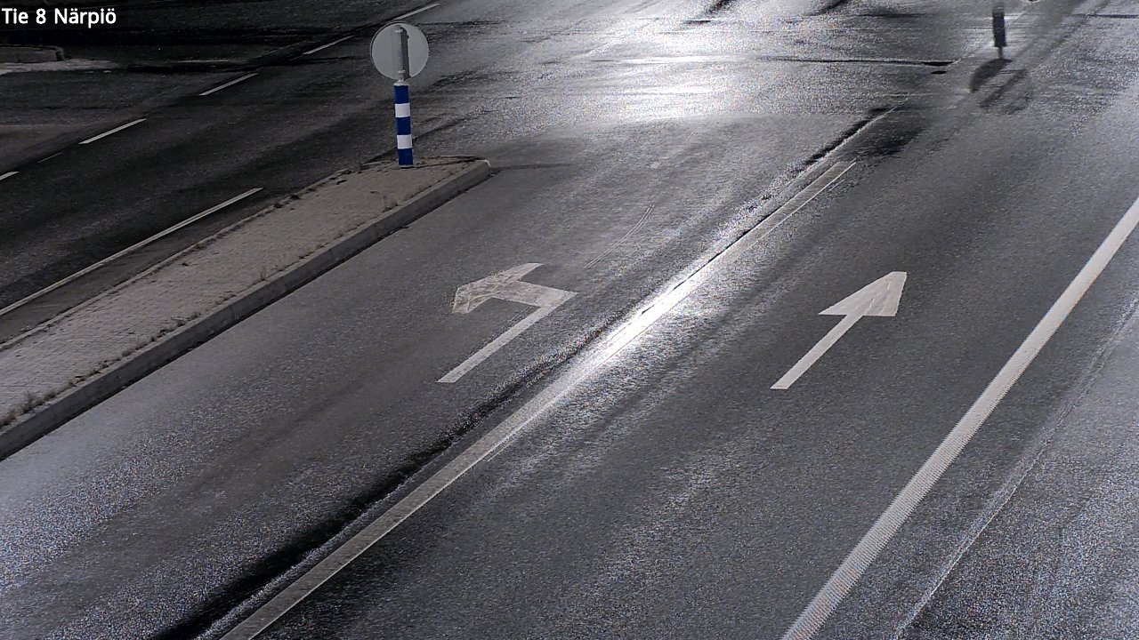 Weather Camera Image Road 8 Närpiö, Närpiö, Pohjanmaa