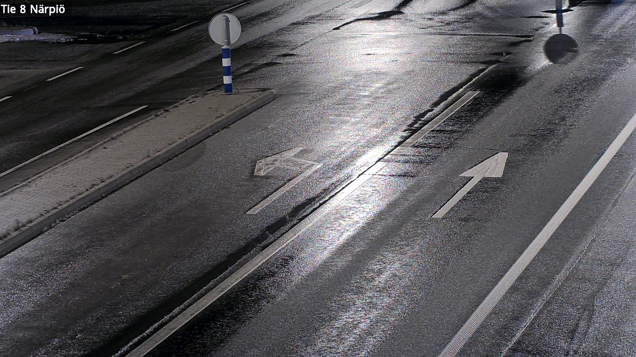 Weather Camera Image Väg 8 Närpes, Närpiö, Pohjanmaa