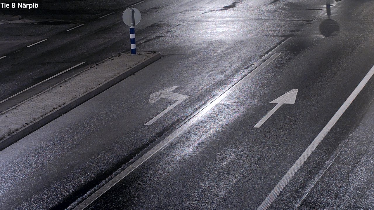 Weather Camera Image Road 8 Närpiö, Närpiö, Pohjanmaa