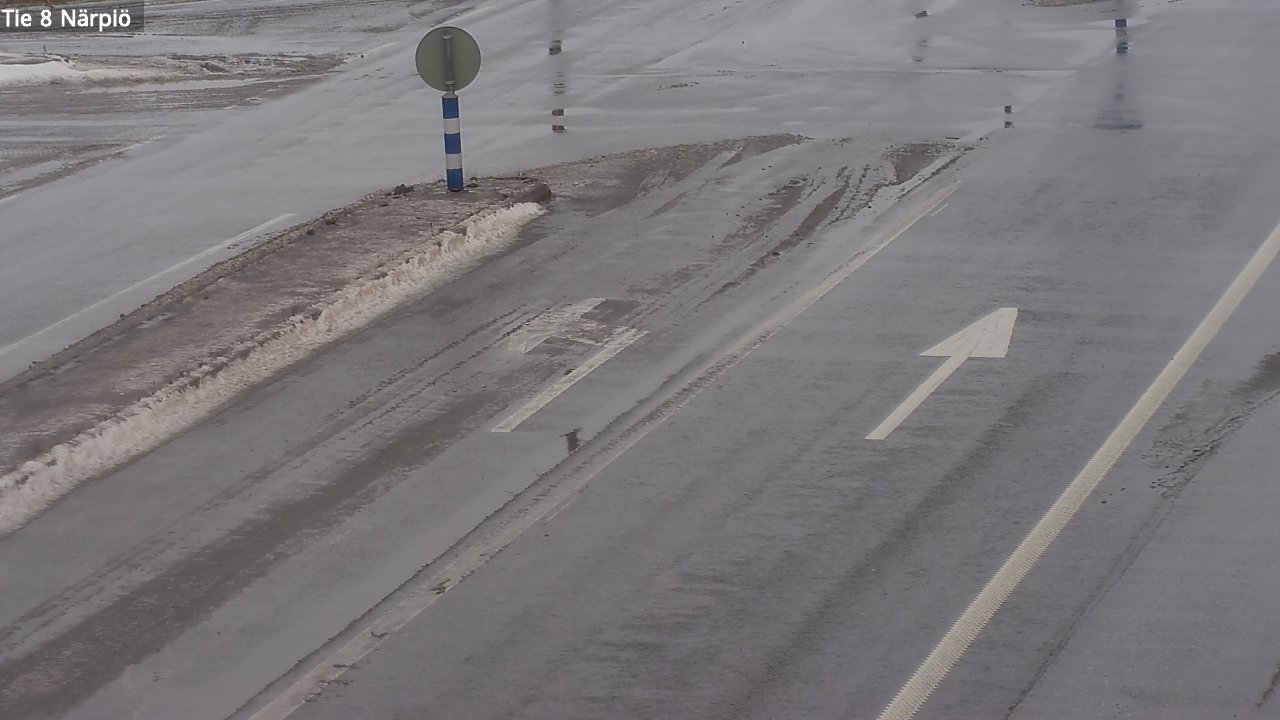 Weather Camera Image Väg 8 Närpes, Närpiö, Pohjanmaa