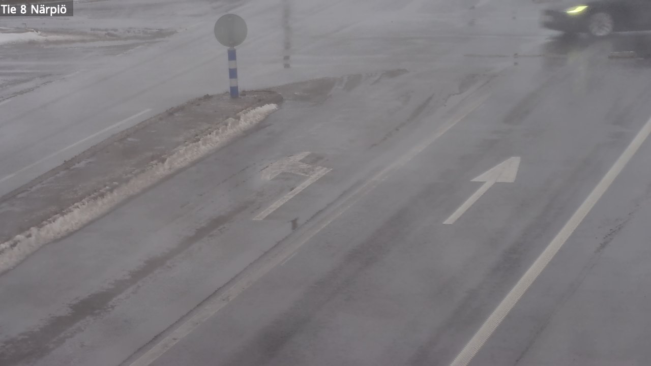 Weather Camera Image Väg 8 Närpes, Närpiö, Pohjanmaa