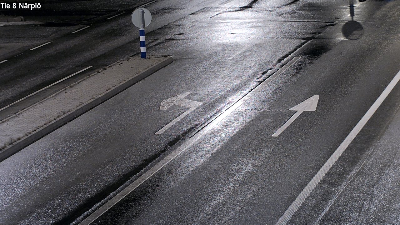 Weather Camera Image Väg 8 Närpes, Närpiö, Pohjanmaa