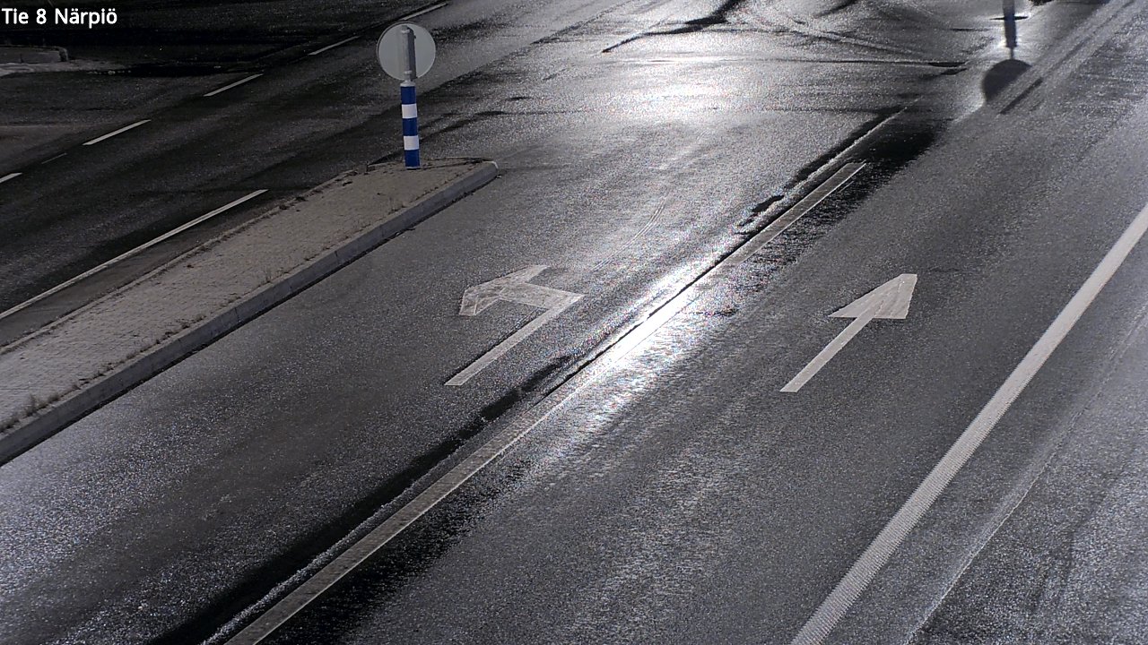 Weather Camera Image Väg 8 Närpes, Närpiö, Pohjanmaa