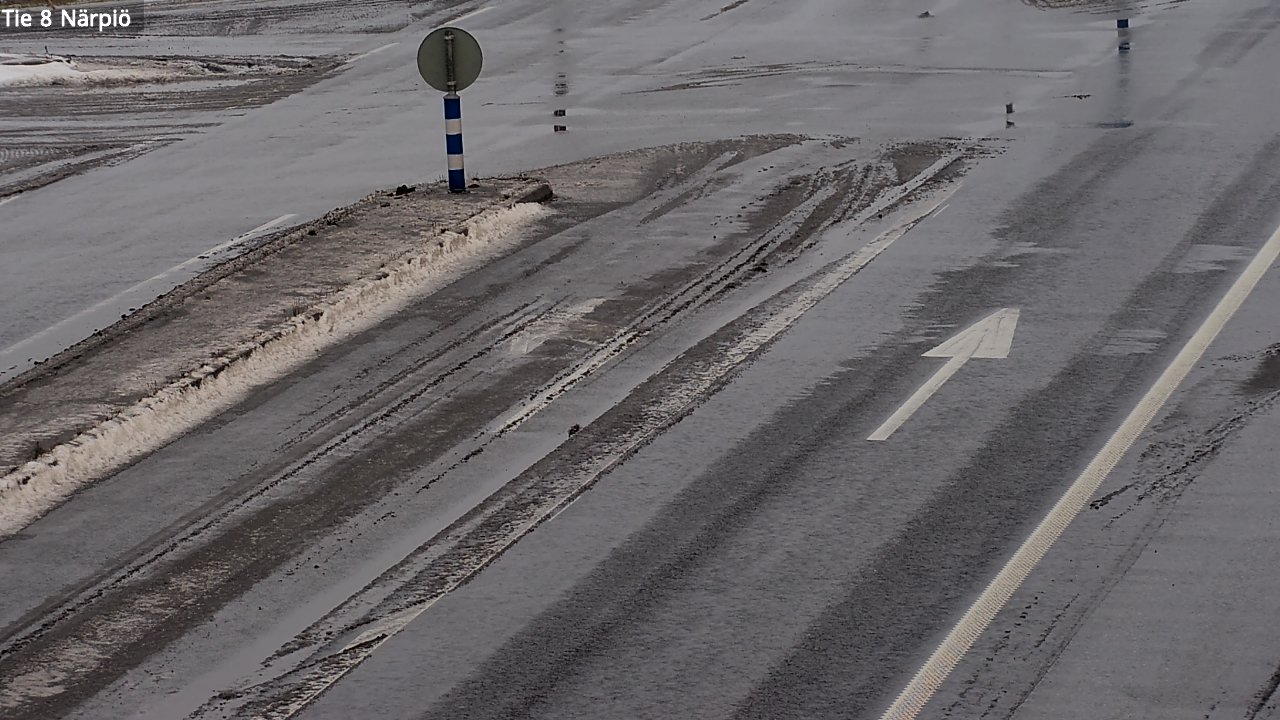 Weather Camera Image Väg 8 Närpes, Närpiö, Pohjanmaa