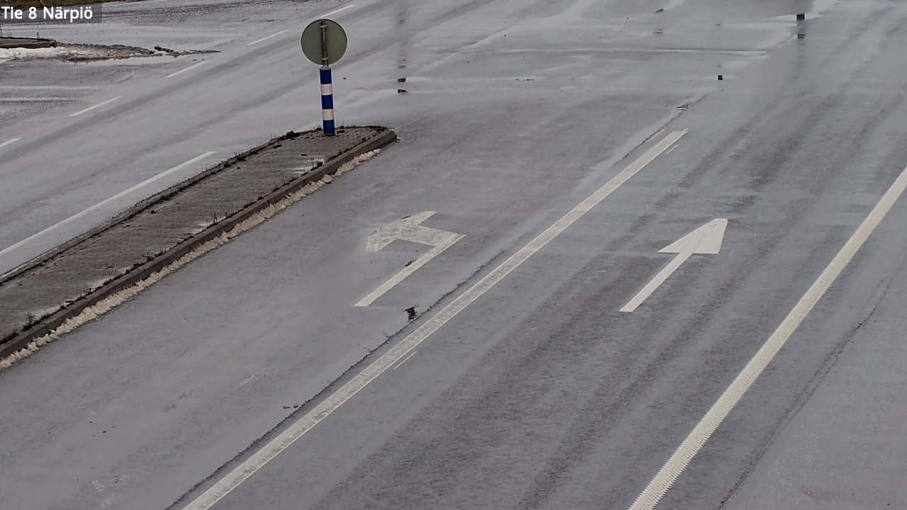 Weather Camera Image Väg 8 Närpes, Närpiö, Pohjanmaa