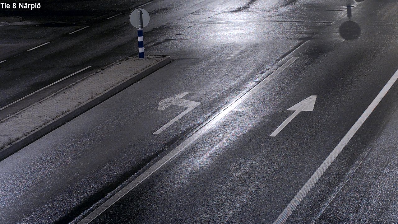Weather Camera Image Road 8 Närpiö, Närpiö, Pohjanmaa