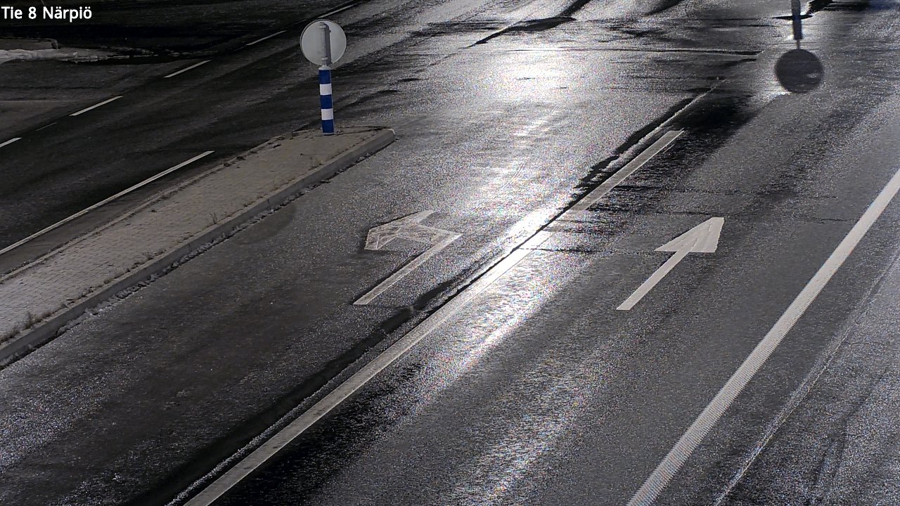 Weather Camera Image Väg 8 Närpes, Närpiö, Pohjanmaa