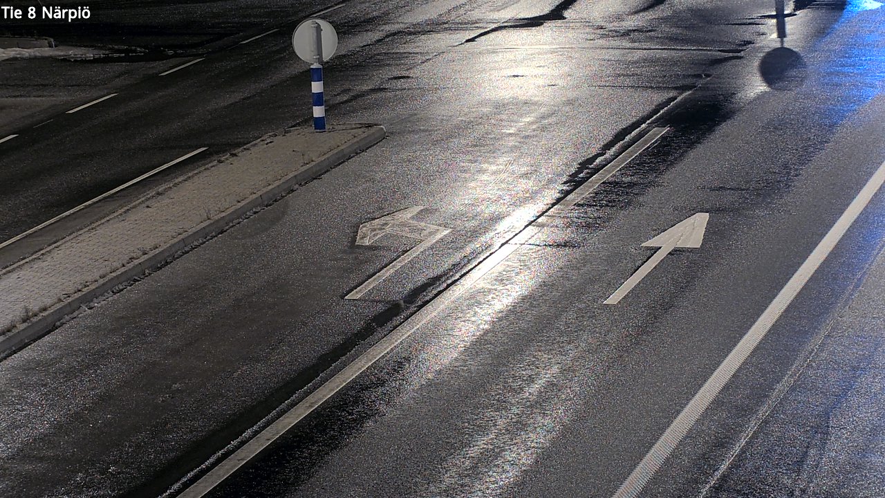 Weather Camera Image Väg 8 Närpes, Närpiö, Pohjanmaa