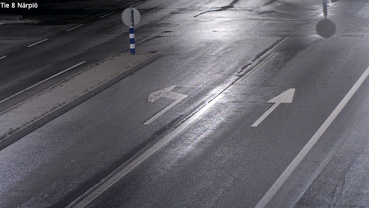 Weather Camera Image Väg 8 Närpes, Närpiö, Pohjanmaa