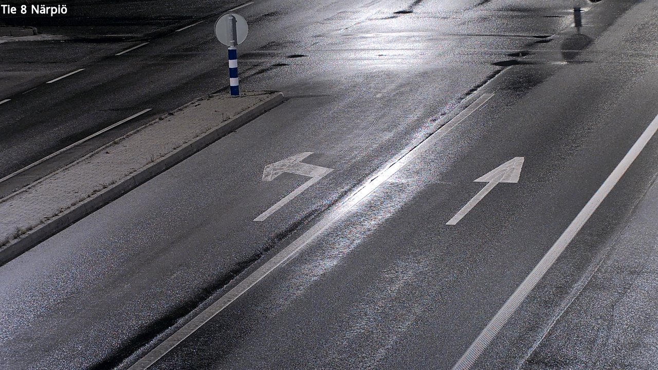 Weather Camera Image Road 8 Närpiö, Närpiö, Pohjanmaa