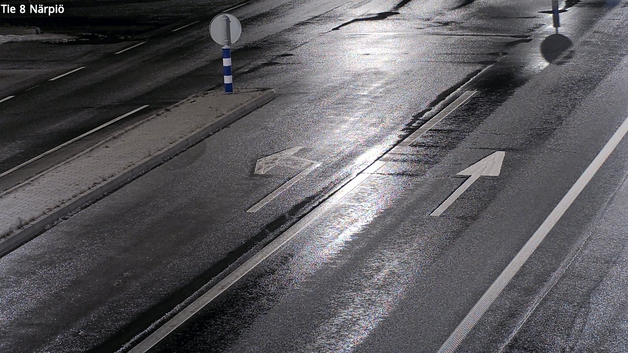 Weather Camera Image Väg 8 Närpes, Närpiö, Pohjanmaa