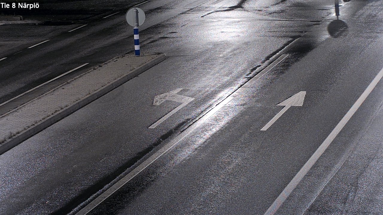 Weather Camera Image Väg 8 Närpes, Närpiö, Pohjanmaa